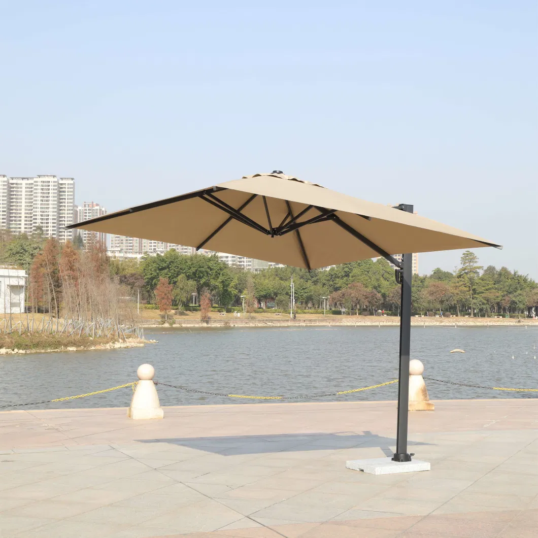 Wholesale 2023 High Quality Beach Outdoor Garden Parasol Patio Cantilever Sun Umbrella