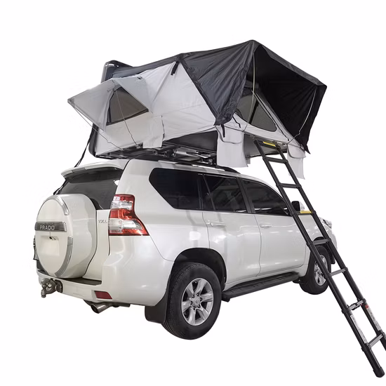 Lazyhiker Outdoor Hight Quality SUV Awning ABS Hard Shell Car Top Tent with Sky Windows China Car Tent Manufacturer