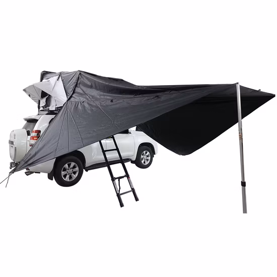 Toldo SUV de alta calidad para exteriores Lazyhiker, carpa superior para coche con carcasa dura de ABS y ventanas Sky, fabricante de carpa para coche en China